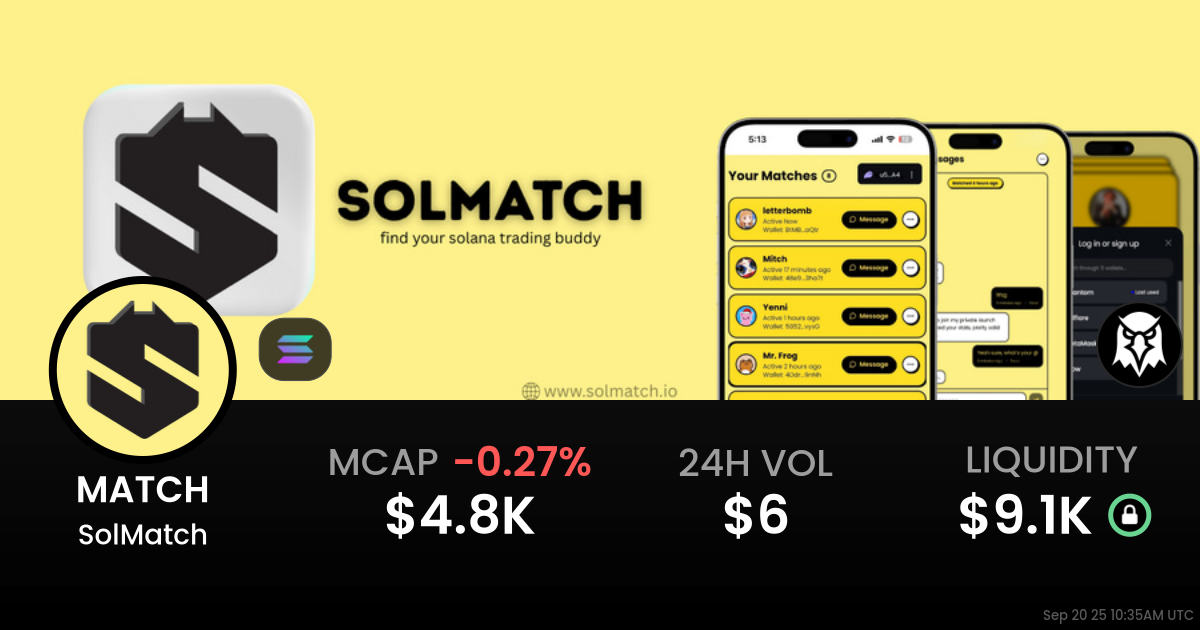 SolMatch (MATCH)