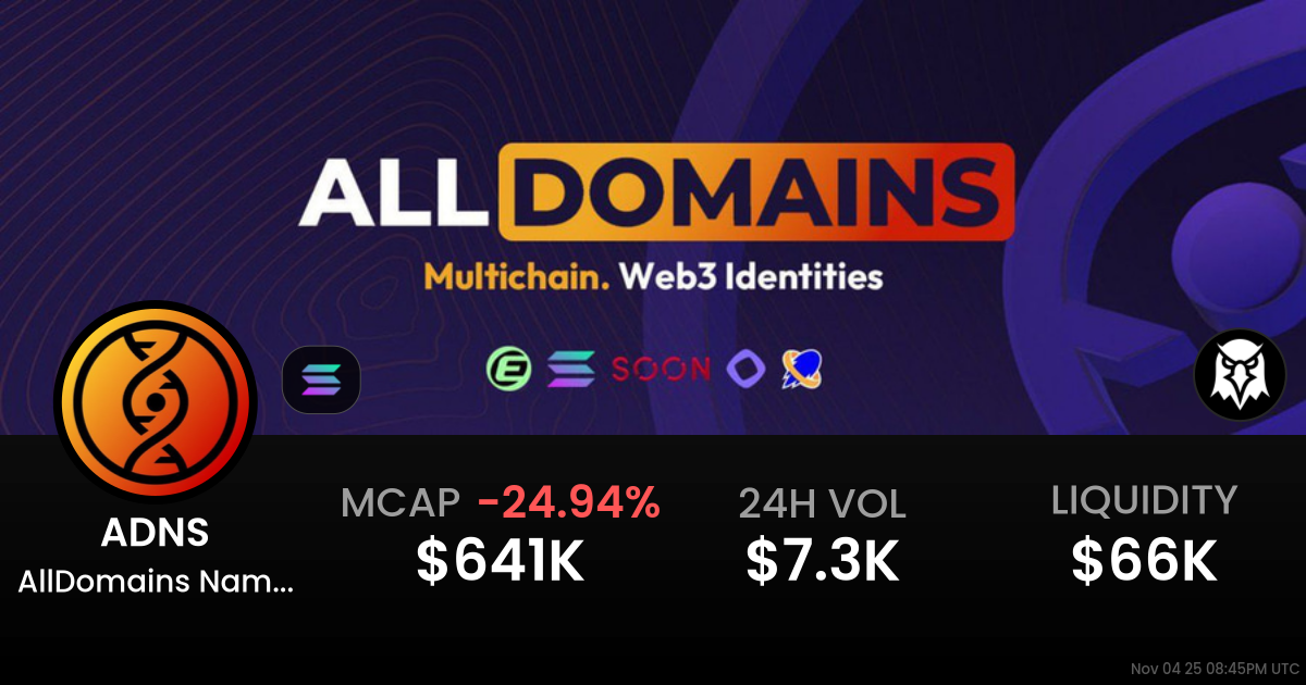 AllDomains Name Service (ADNS)