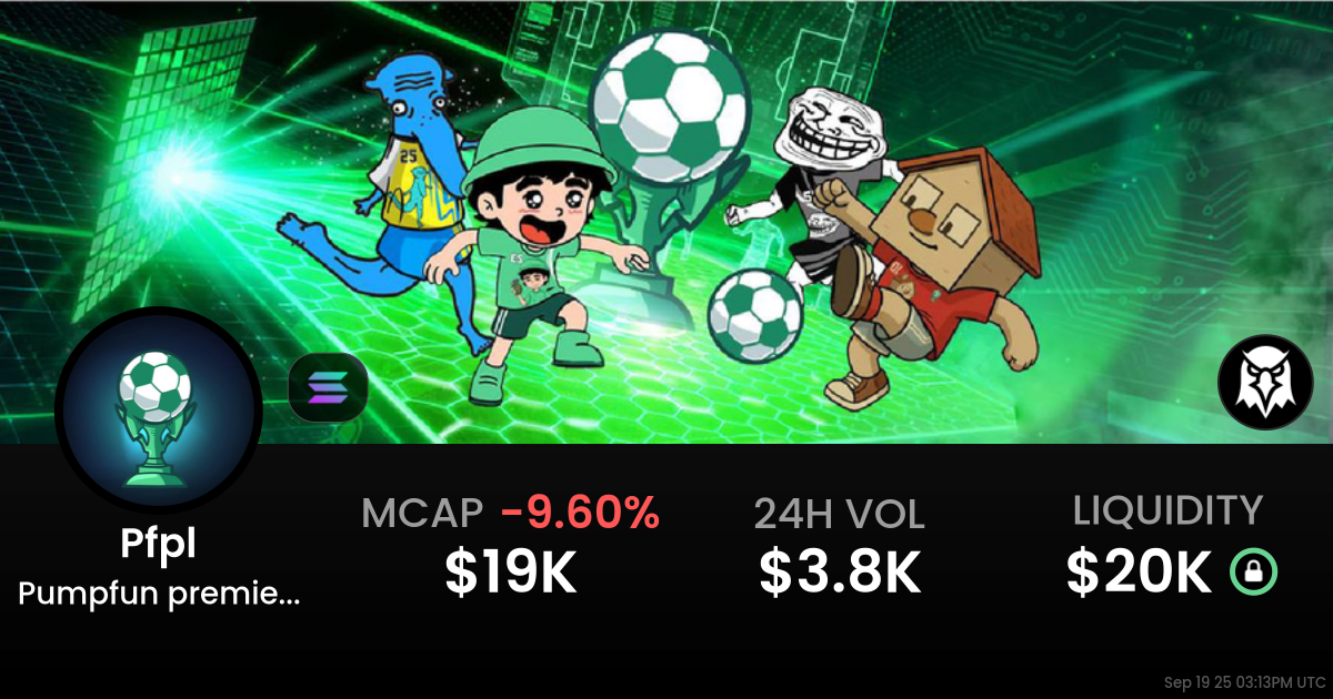 Pumpfun premier league (Pfpl)