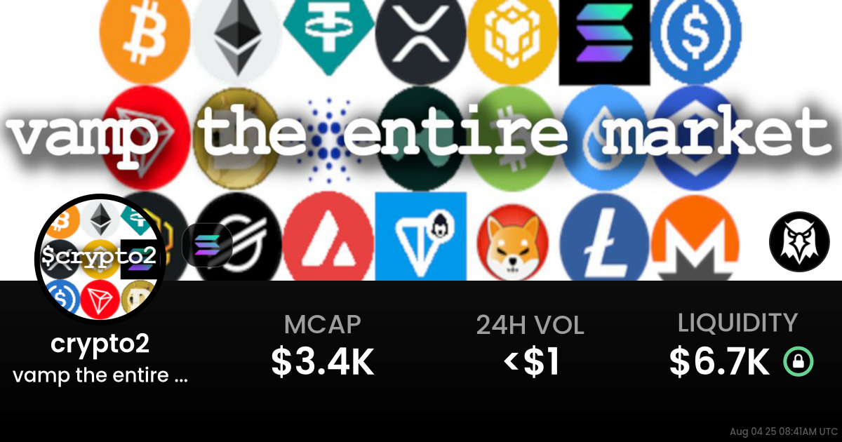 vamp the entire market (crypto2)