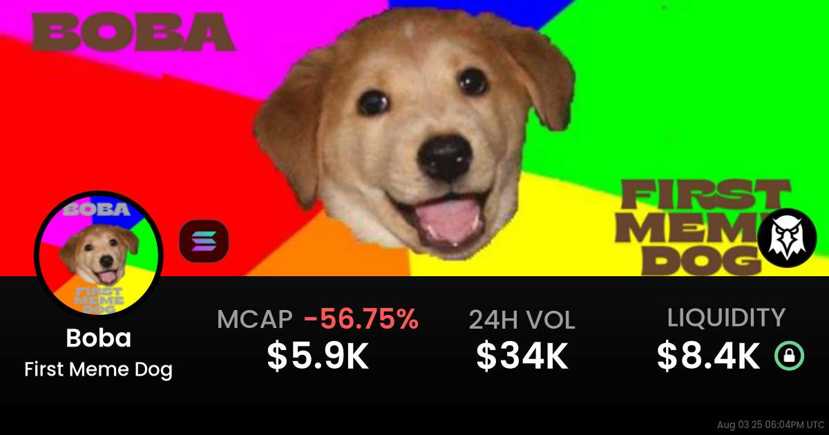 First Meme Dog (Boba)