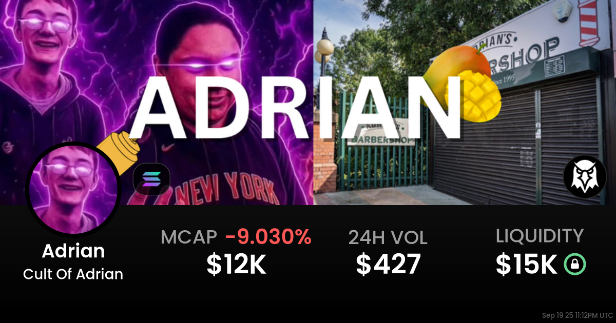 Cult Of Adrian (Adrian)