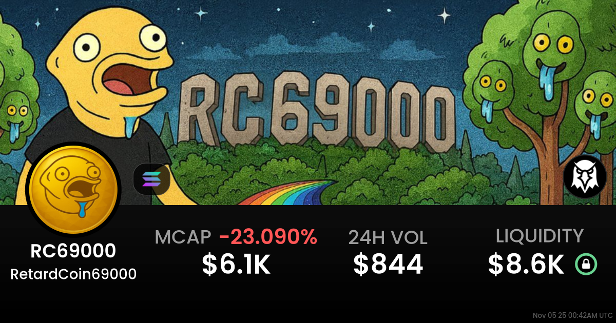 RetardCoin69000 (RC69000)