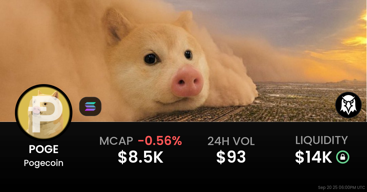 Pogecoin (POGE)