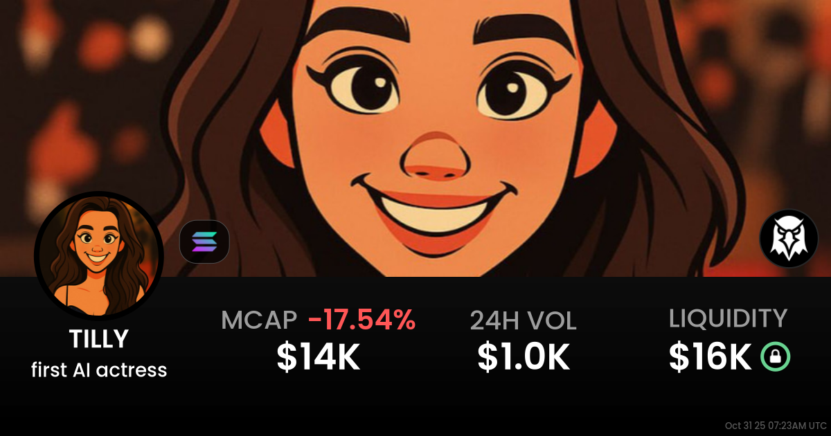 first AI actress (TILLY)