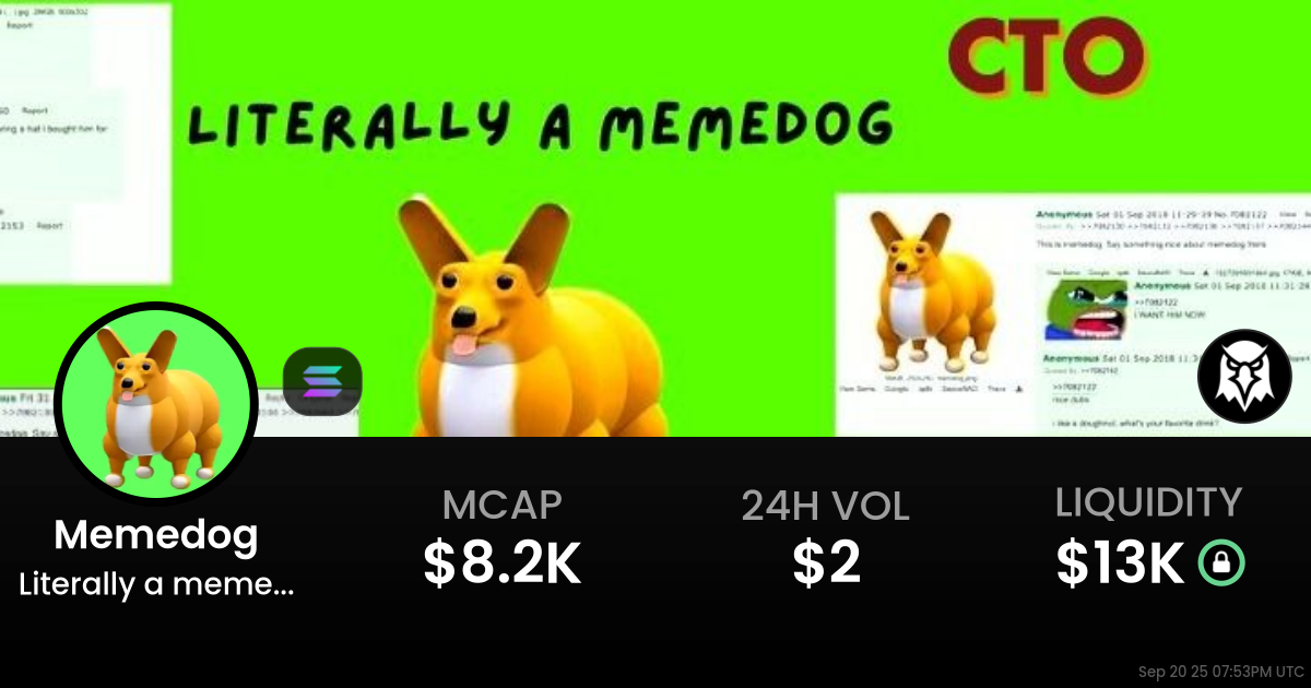 Literally a memedog (Memedog)