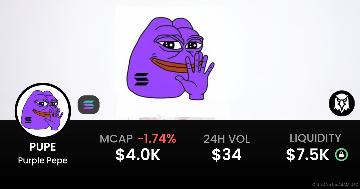 Purple Pepe (PUPE)