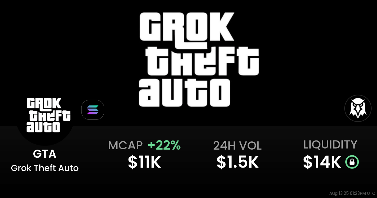 Grok Theft Auto (GTA)