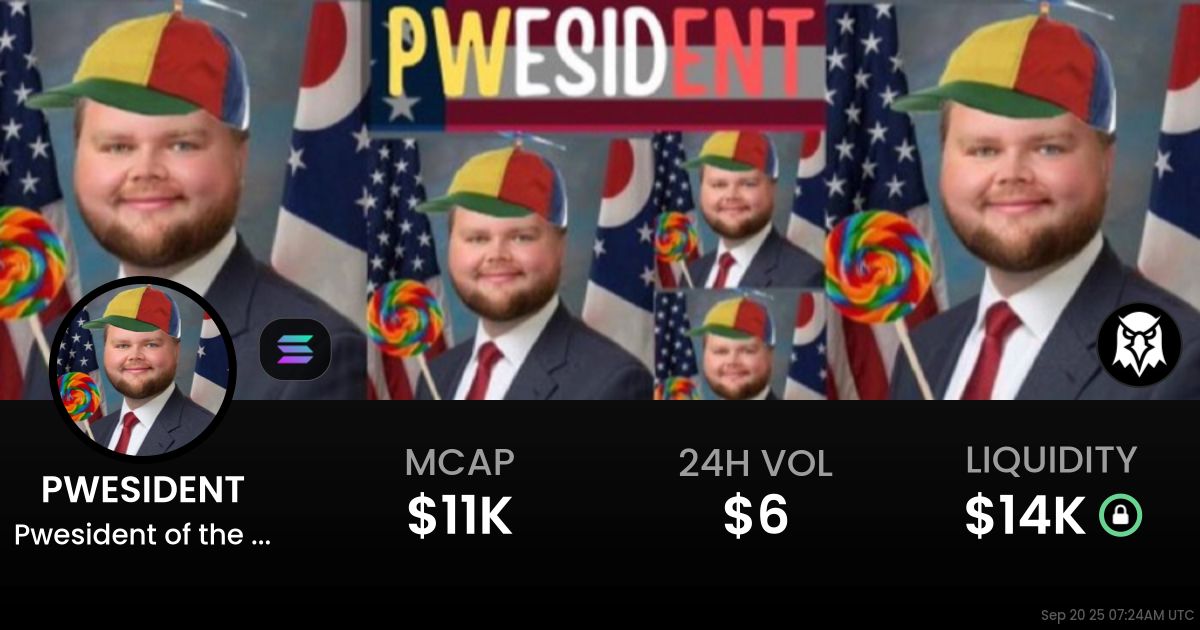 Pwesident of the United States (PWESIDENT)