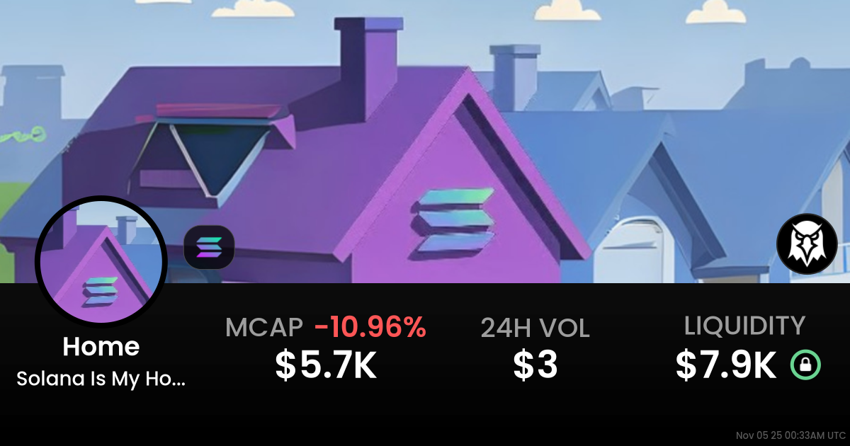 Solana Is My Home (Home)