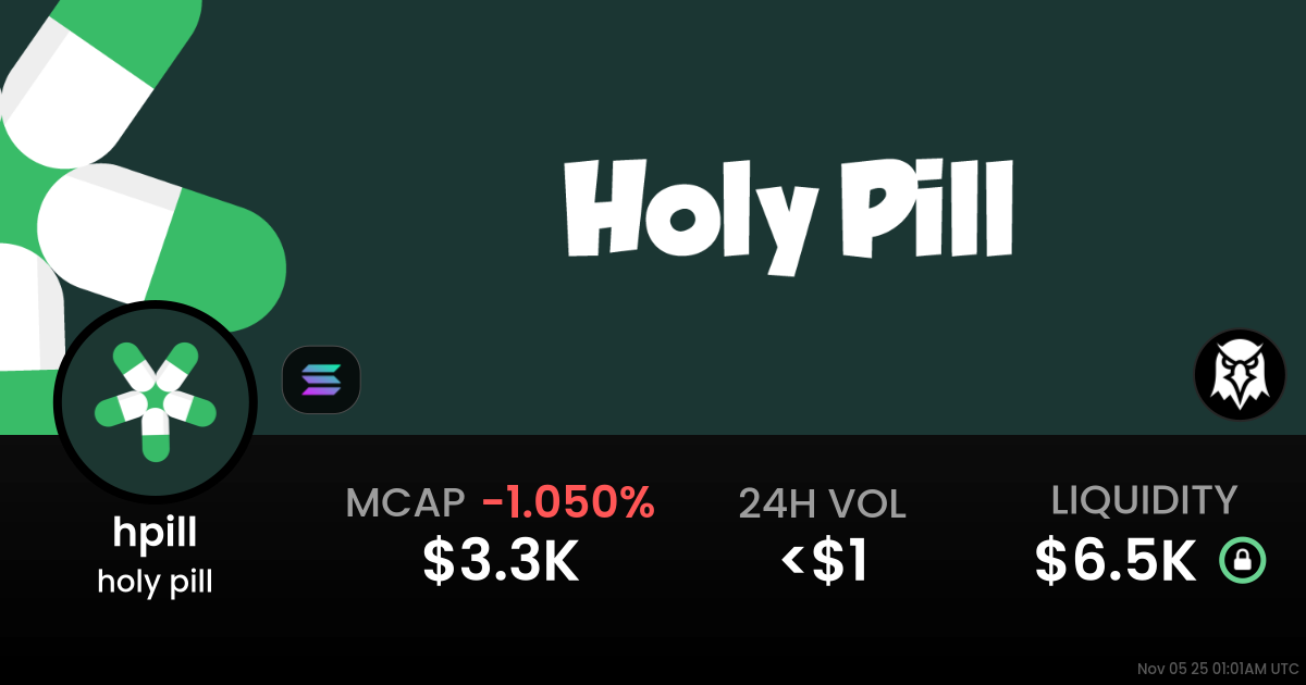 holy pill (hpill)