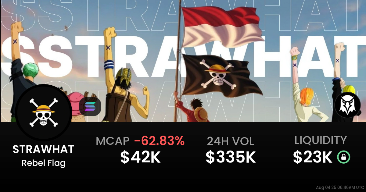 Rebel Flag (STRAWHAT)