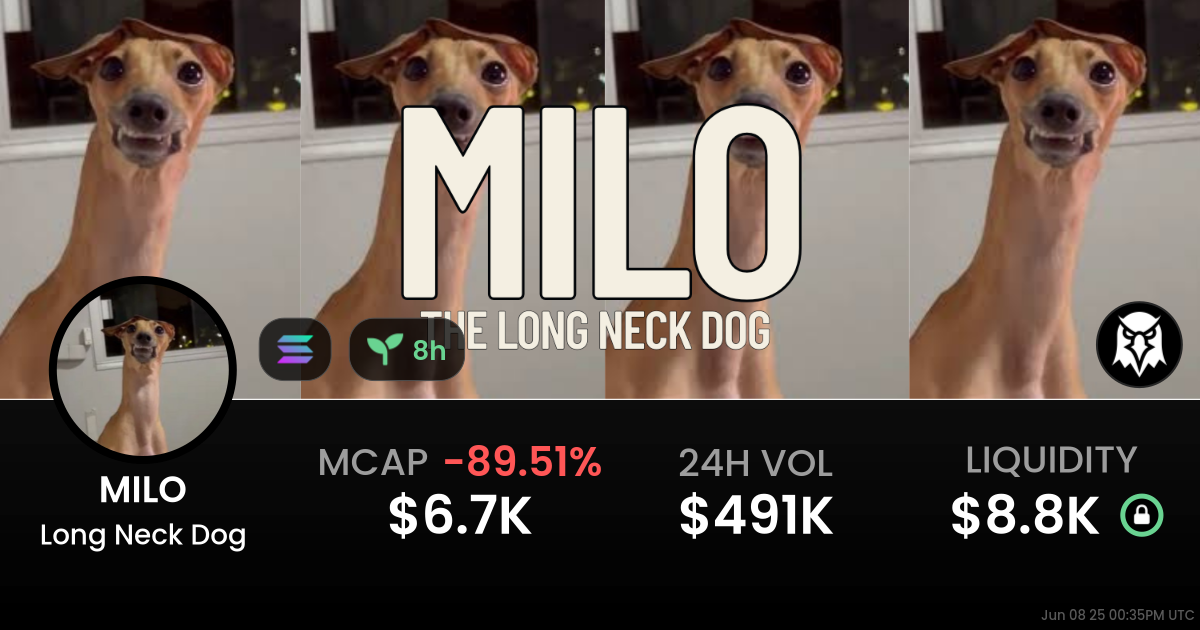 Long Neck Dog (MILO)