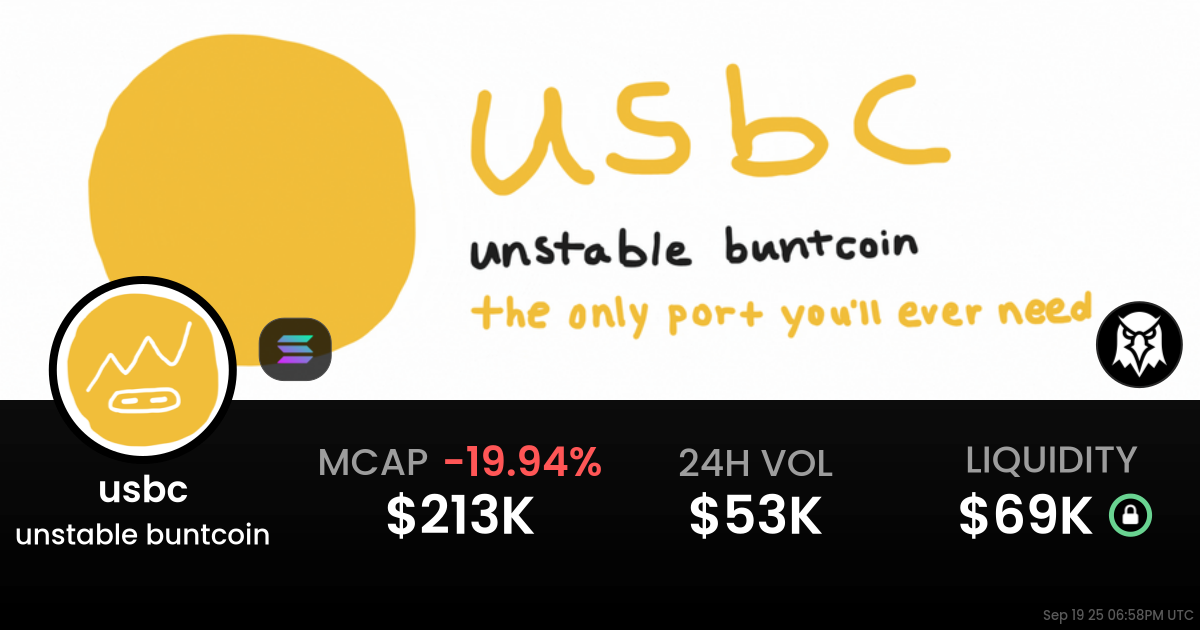 unstable buntcoin (usbc)