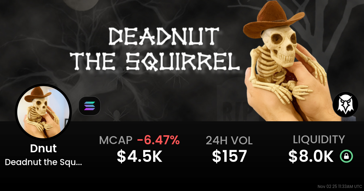 Deadnut the Squirrel  (Dnut)