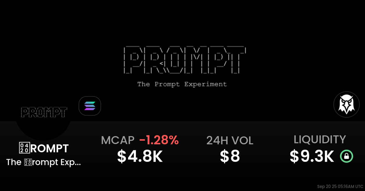 The Рrompt Experiment (РROMPT)