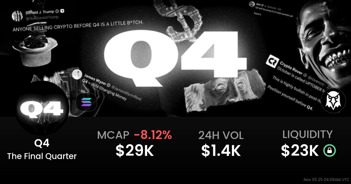 The Final Quarter (Q4)