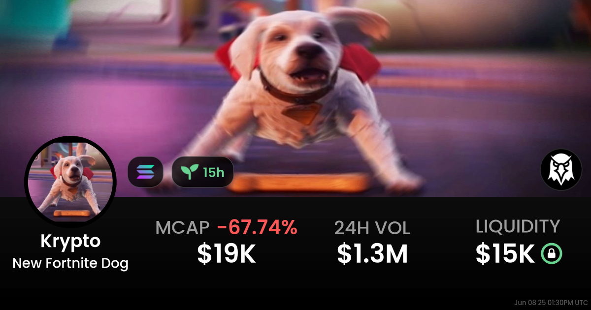 New Fortnite Dog (Krypto)