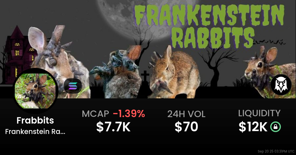 Frankenstein Rabbits (Frabbits)
