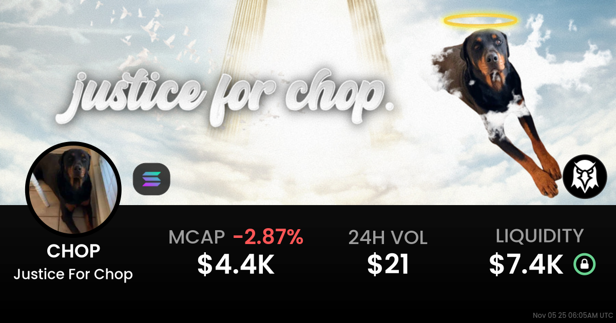 Justice For Chop (CHOP)