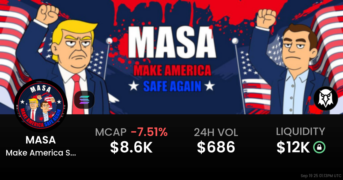 Make America Safe Again (MASA)