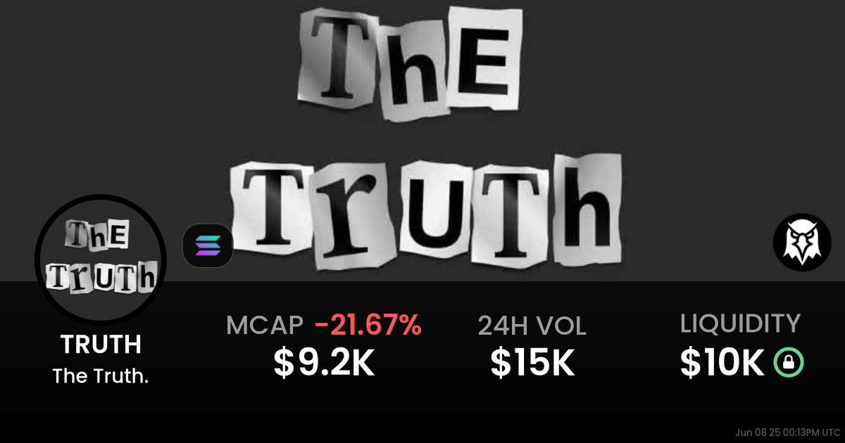 The Truth. (TRUTH)