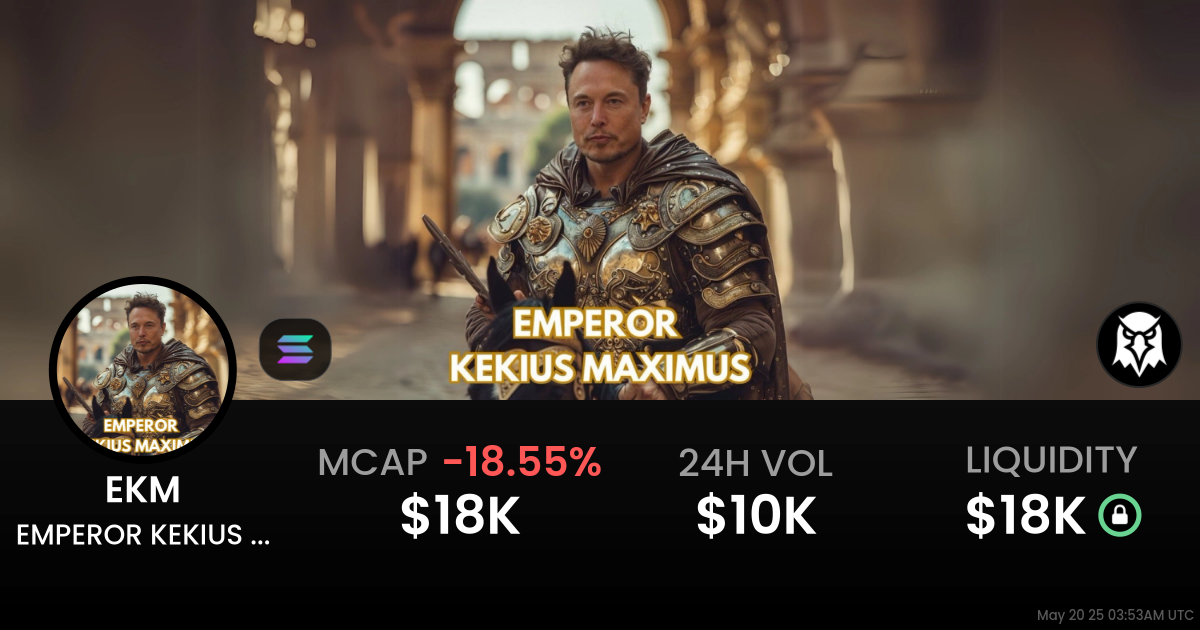 EMPEROR KEKIUS MAXIMUS (EKM)