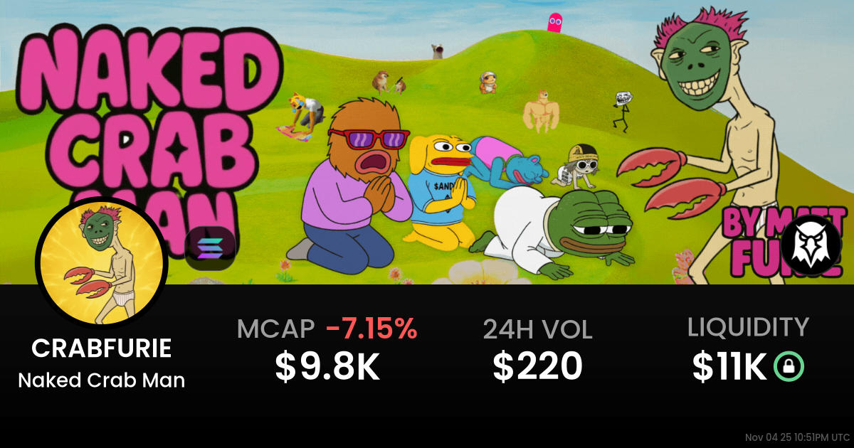 Naked Crab Man (CRABFURIE)