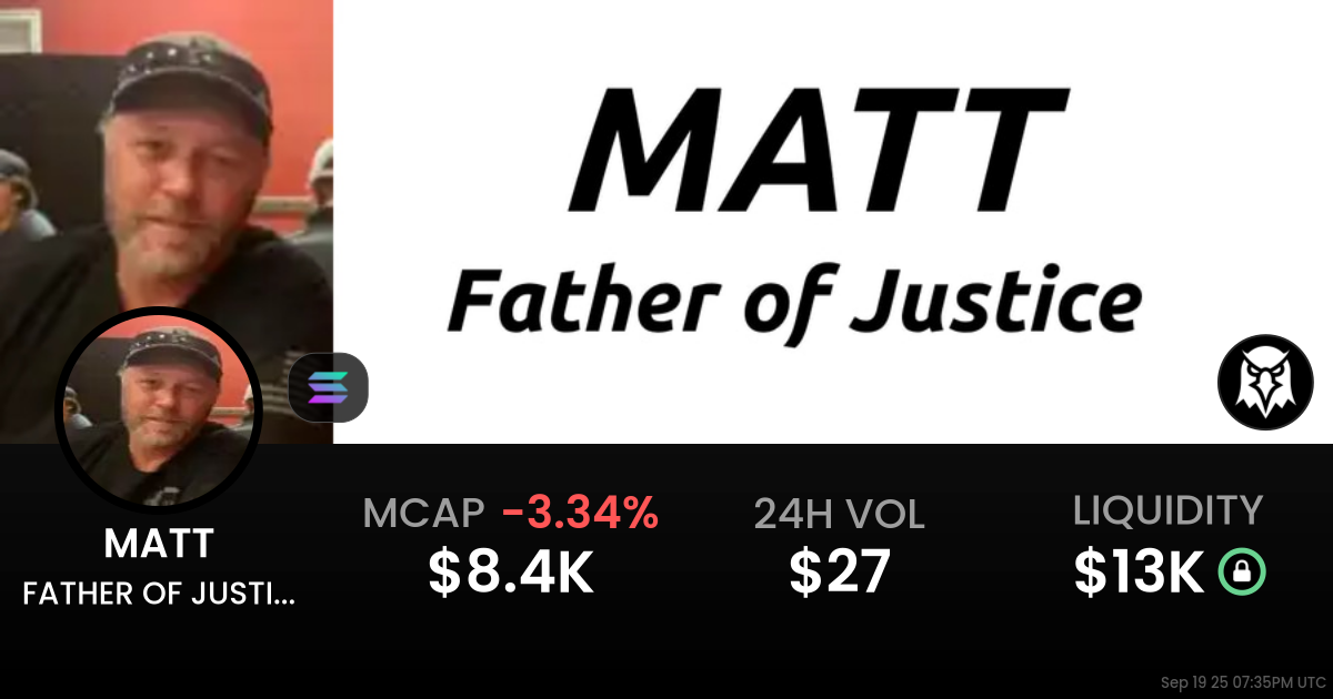 FATHER OF JUSTICE (MATT)