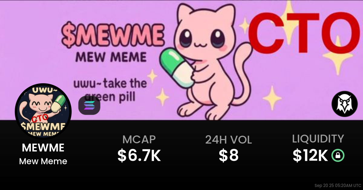 Mew Meme (MEWME)