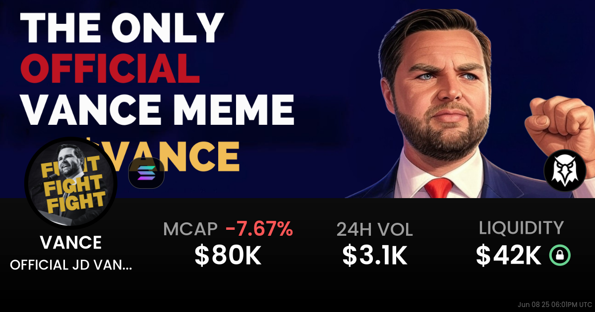 OFFICIAL JD VANCE (VANCE)