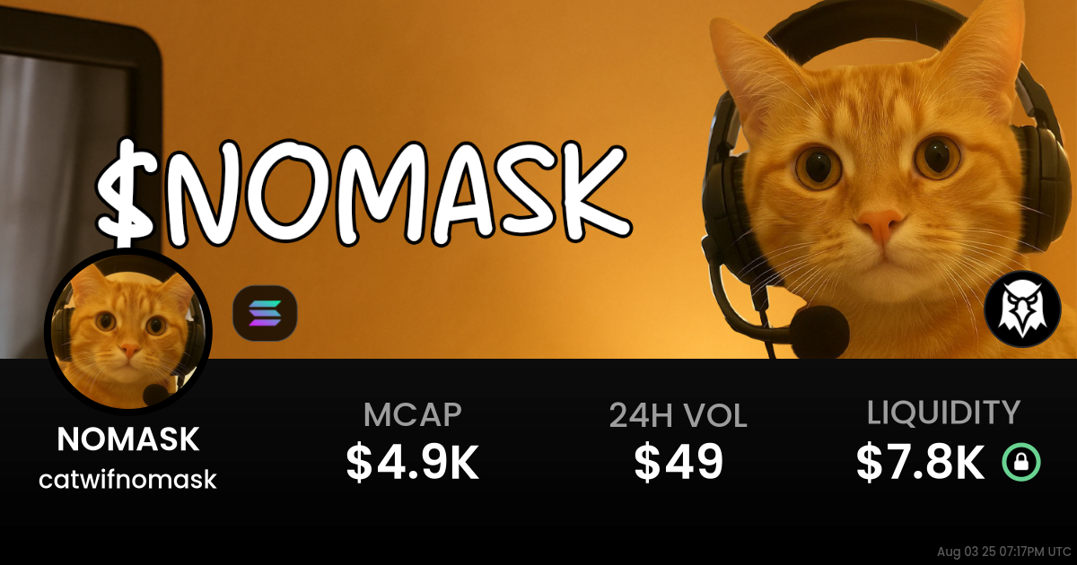 catwifnomask (NOMASK)