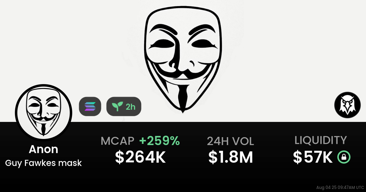 Guy Fawkes mask (Anon)