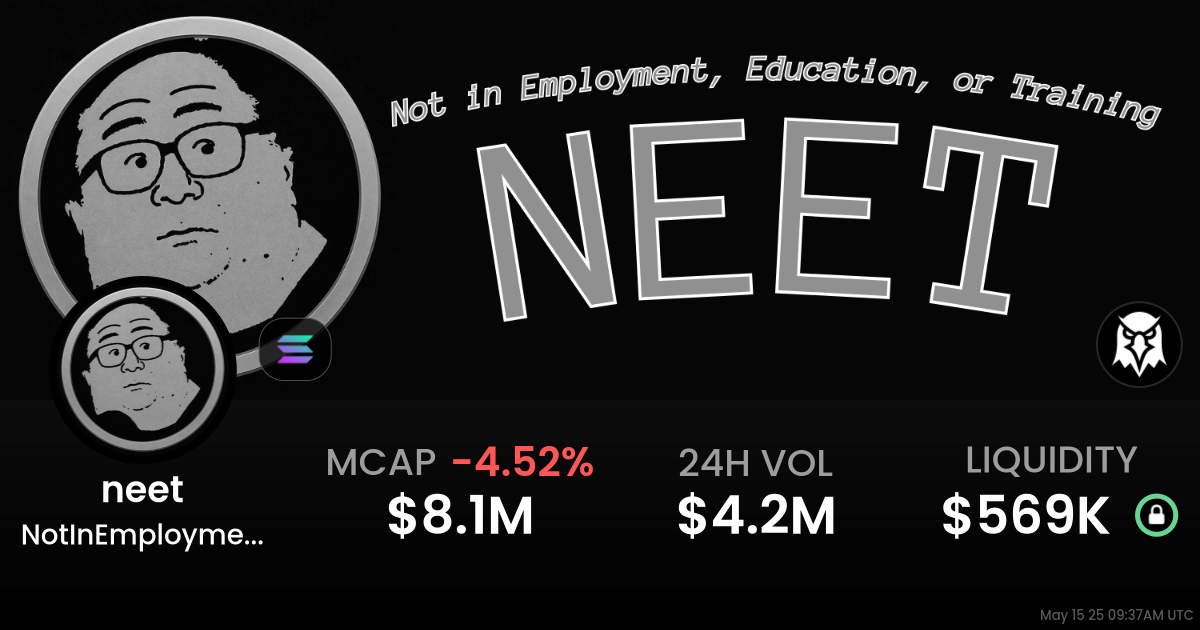 NotInEmploymentEducationTraining ($neet)