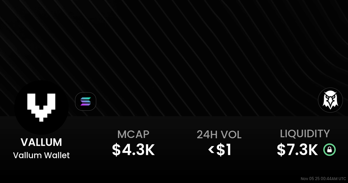Vallum Wallet (VALLUM)