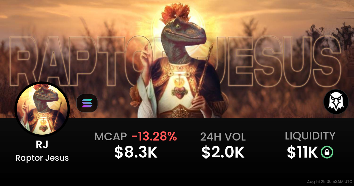 Raptor Jesus (RJ)