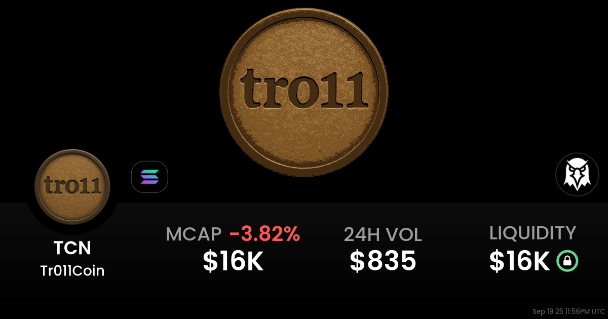 Tr011Coin (TCN)