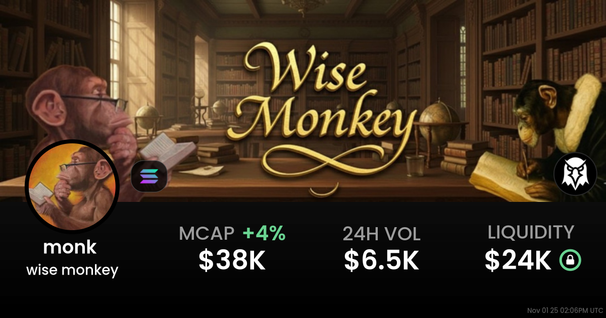 wise monkey (monk )
