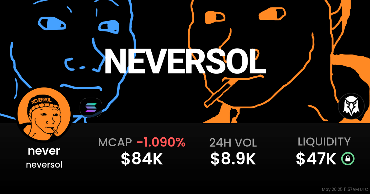 neversol (never)
