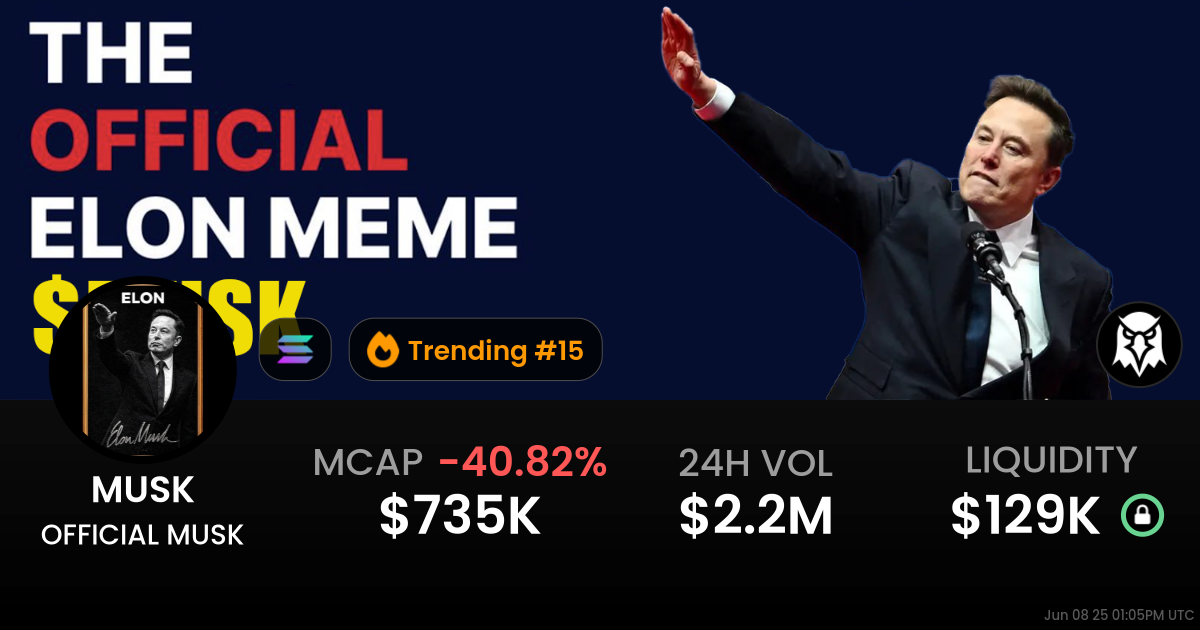 OFFICIAL MUSK (MUSK)