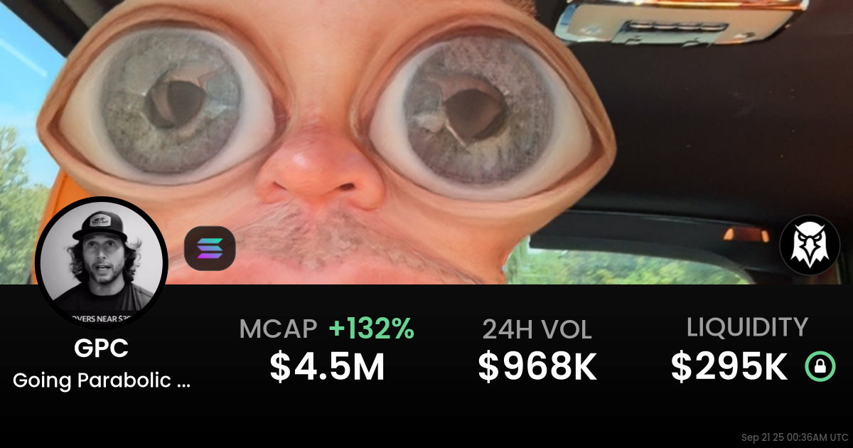 Going Parabolic Coin  (GPC)