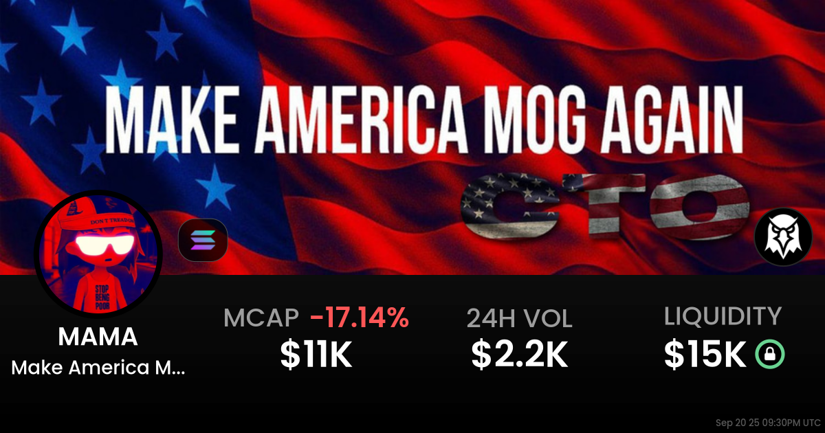 Make America Mog Again (MAMA)