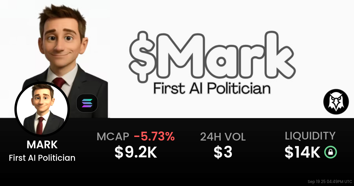 First AI Politician (MARK)