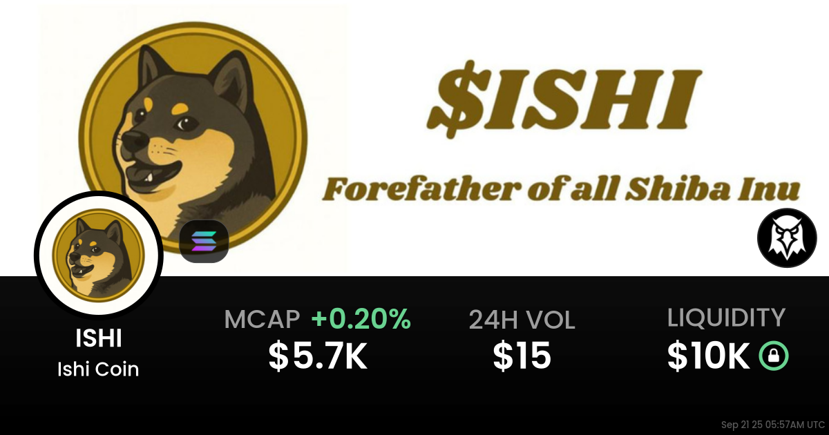 Ishi Coin (ISHI)