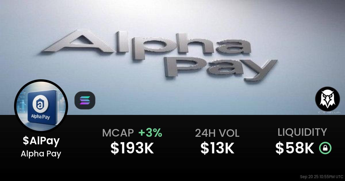 Alpha Pay ($AlPay)
