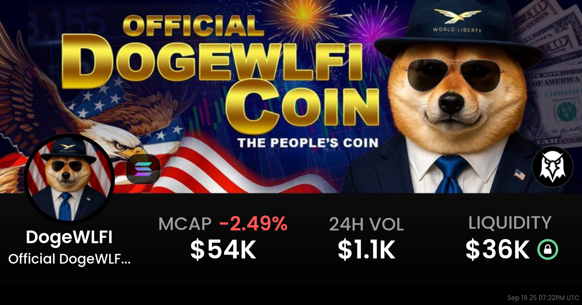 Official DogeWLFI Coin  (DogeWLFI)