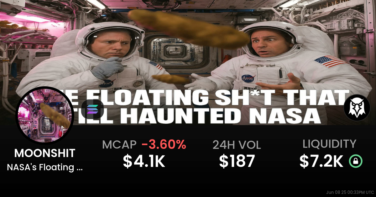 NASA’s Floating Shit (MOONSHIT)