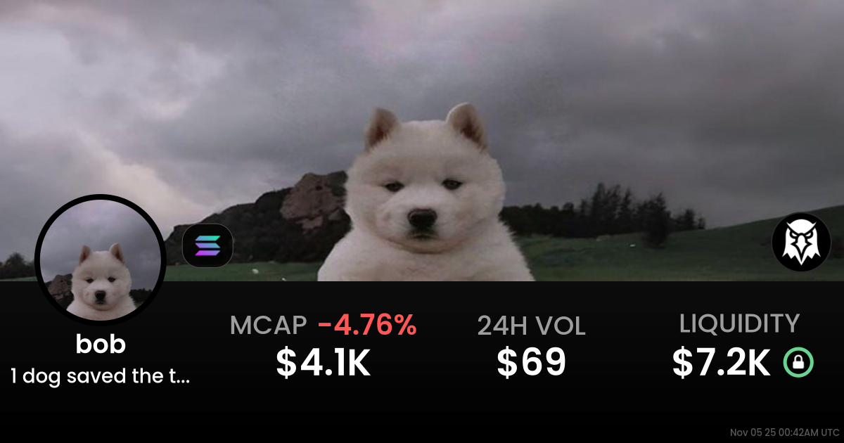 1 dog saved the trenches (bob)