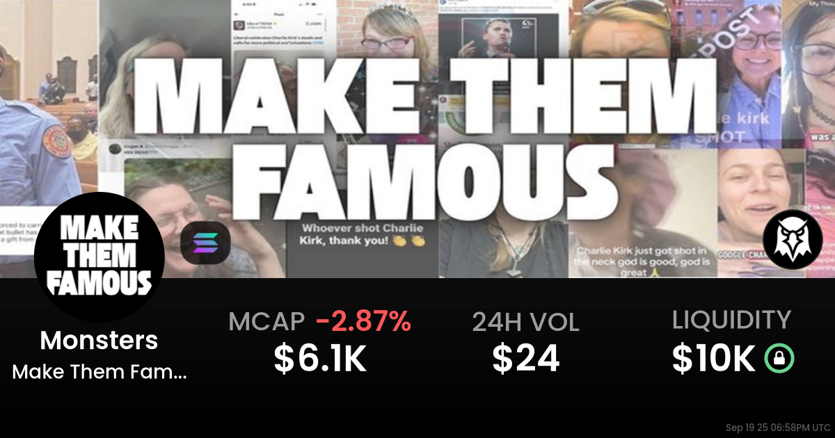 Make Them Famous (Monsters)