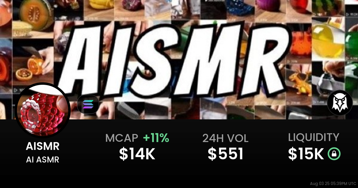 AI ASMR (AISMR)